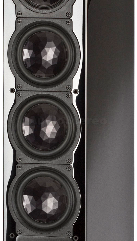 ELAC FS 247 Black Edition Crystal midbass - TT 150 AS-XR midbass driver